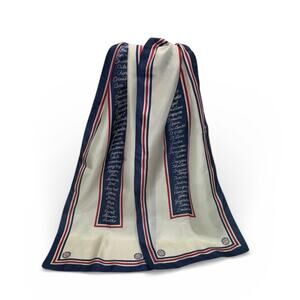 Vintage The International Scarf Silk IESC WM Chelsea Ltd